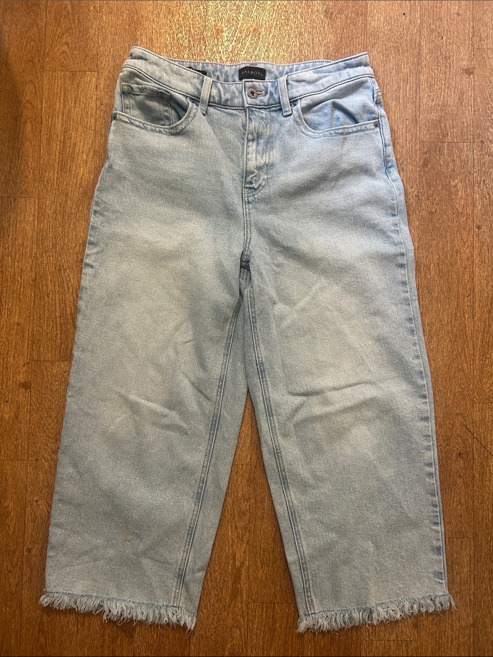 Talbots Wide Leg Crop Jean Size 8p